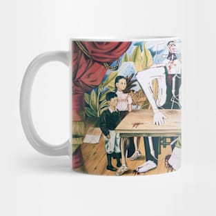 The Wounded Table (colorful) by Frida Kahlo Mug